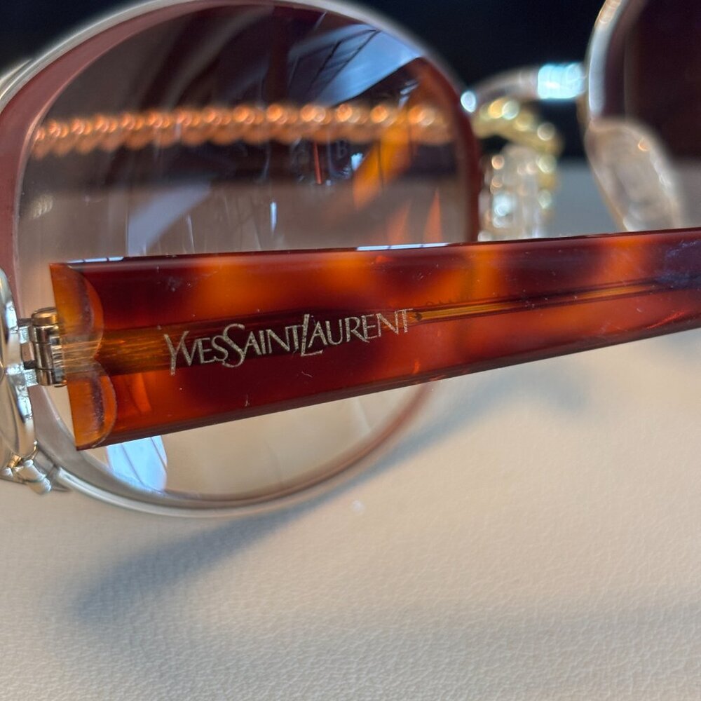Yves Saint Laurent Vintage Eyeglasses and Case - Picture 3 of 8